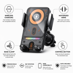 Car Phone Holder with Wireless Charger