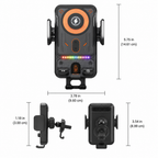 Car Phone Holder with Wireless Charger