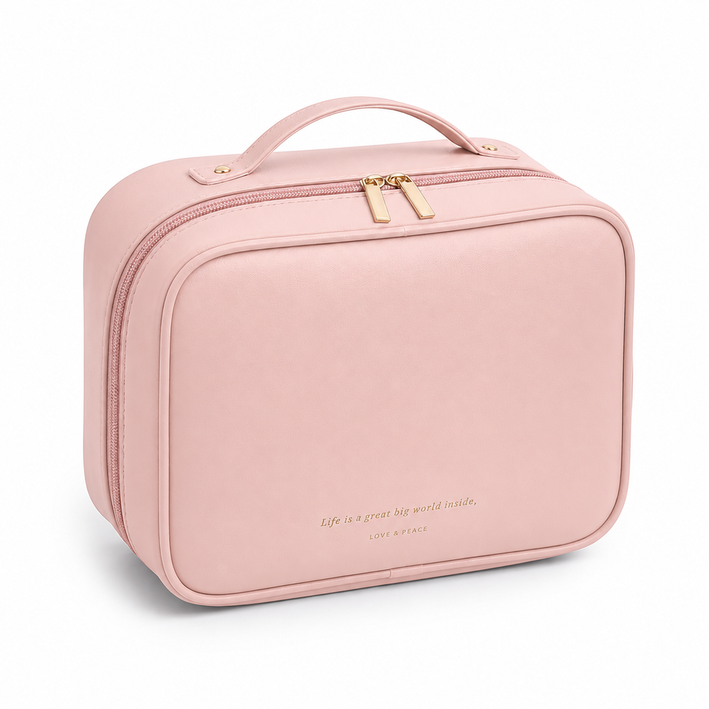 Cosmetic Bag with Multiple Compartments