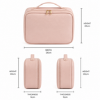 Cosmetic Bag with Multiple Compartments