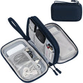 Electronics Bag Case with Double-Layer Compartments