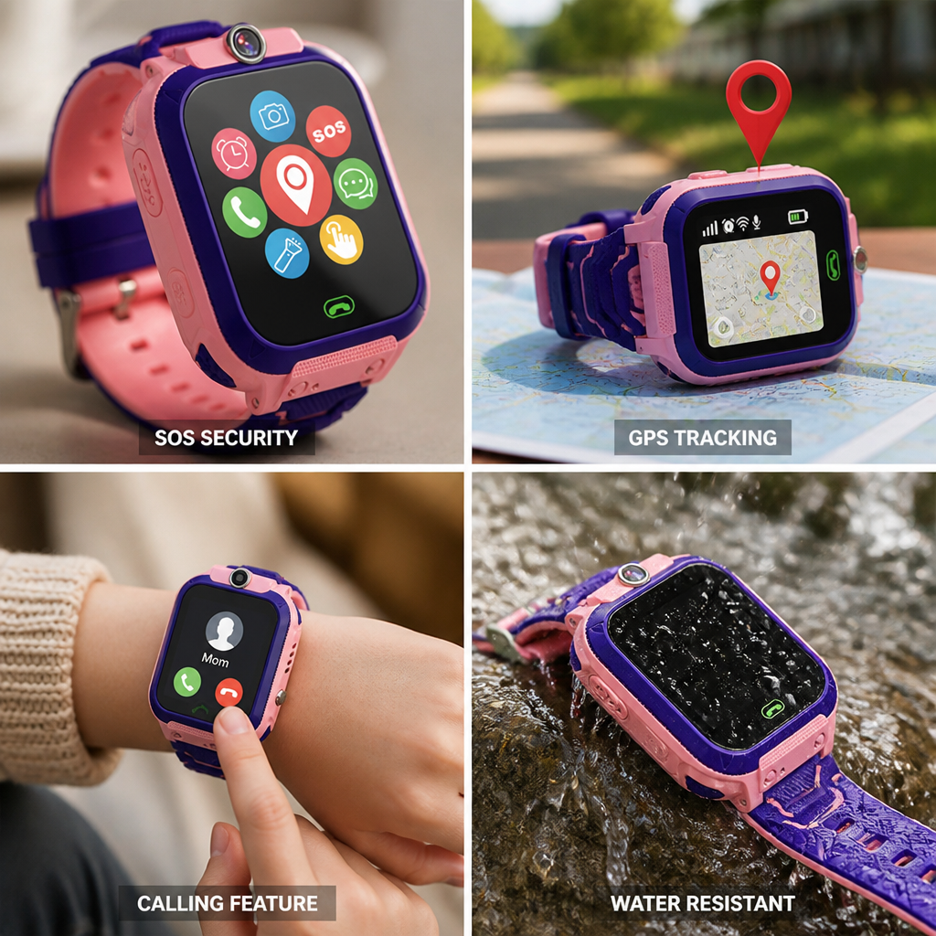 Kids Smartwatch with SOS Button