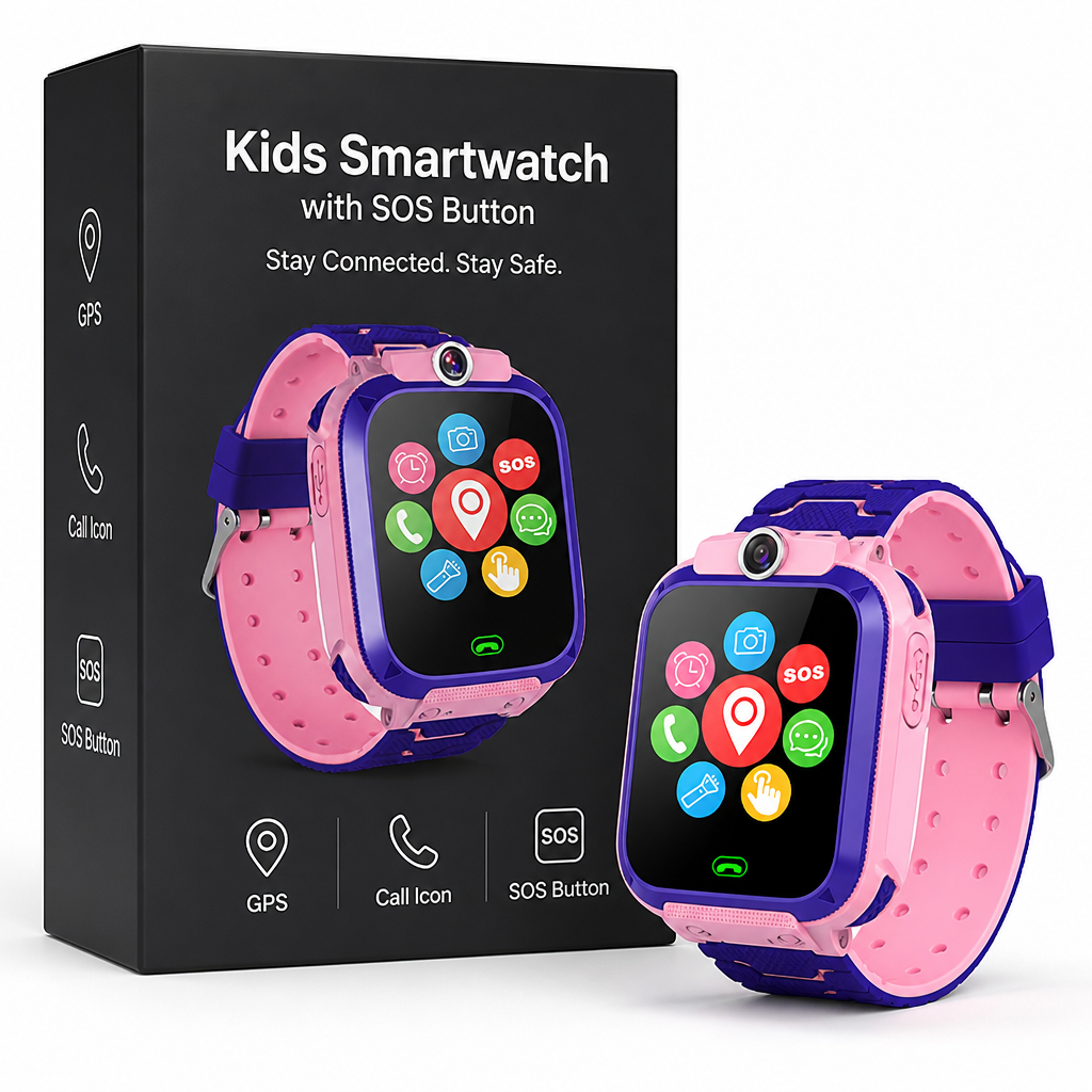 Kids Smartwatch with SOS Button