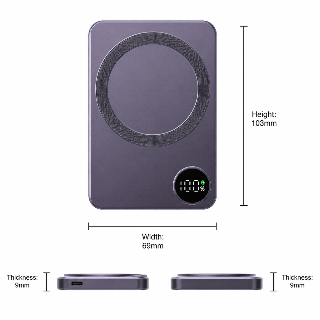 Magnetic Wireless Power Bank