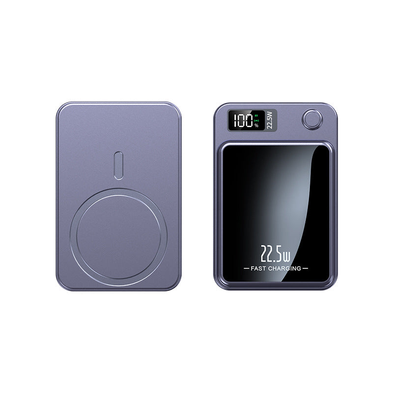 Power Bank with Built-In Wireless Charging Pad