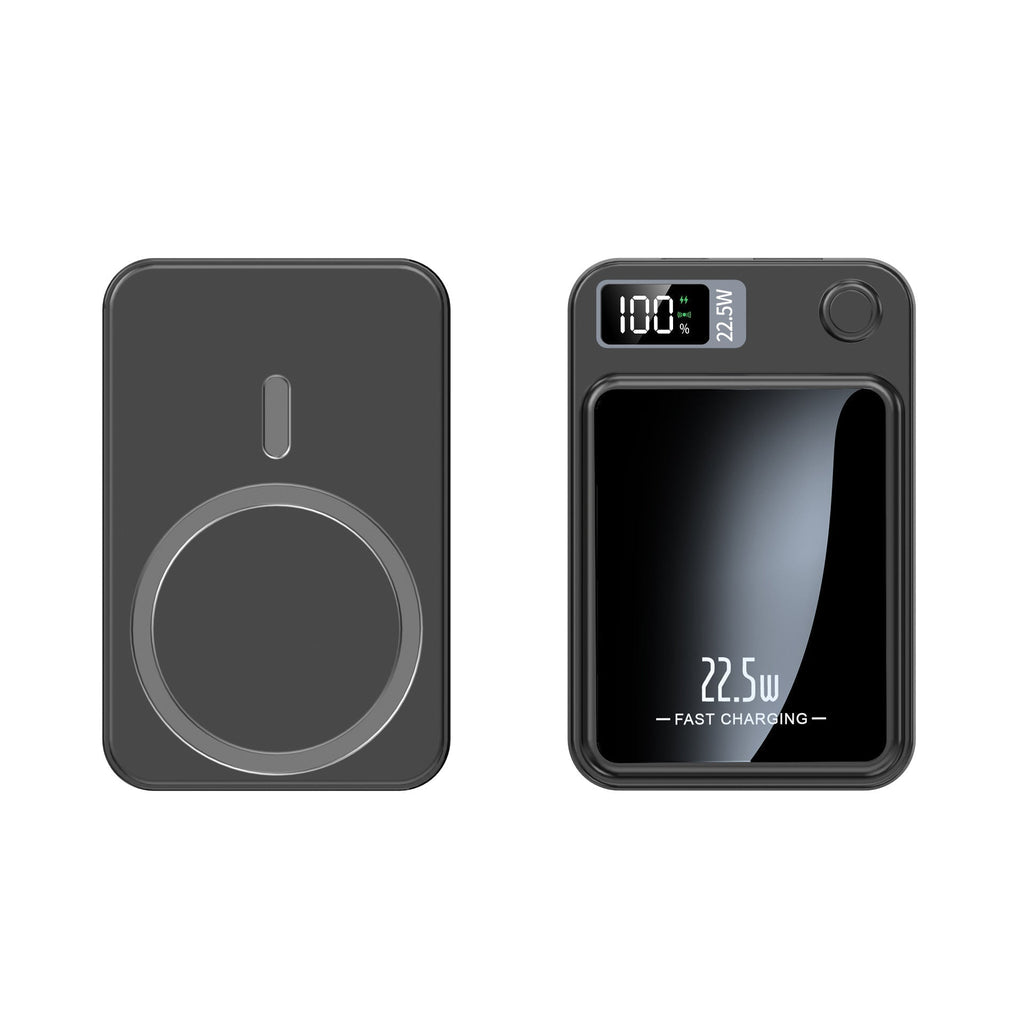Power Bank with Built-In Wireless Charging Pad