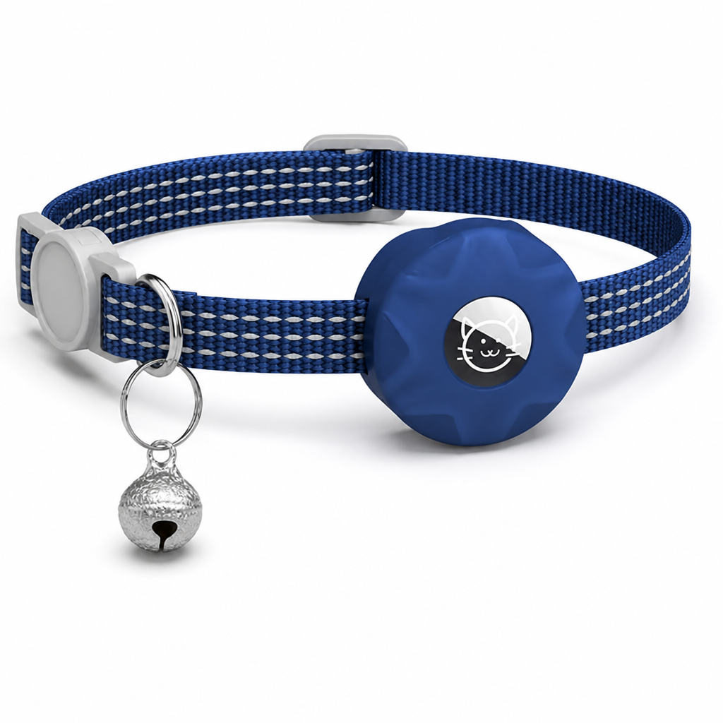 Smart Pet Tracker with Reflective Collar