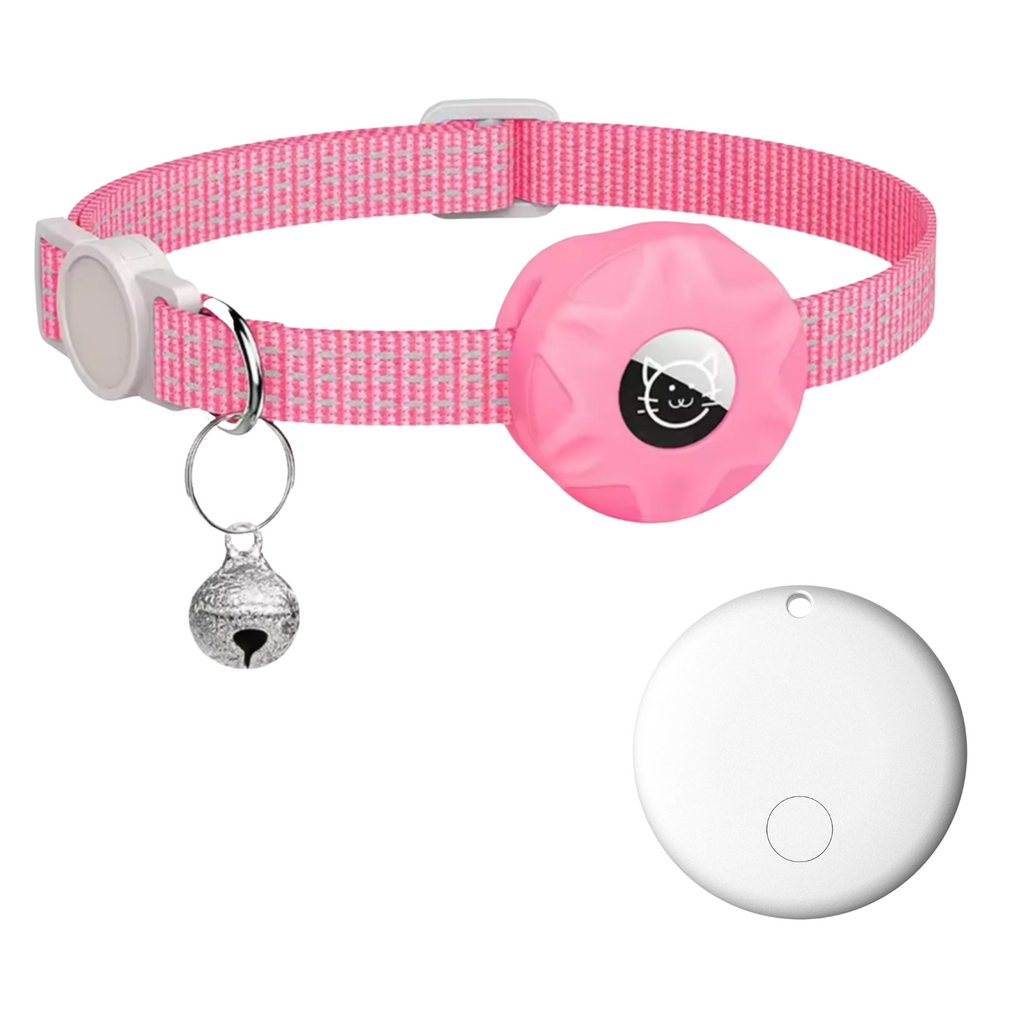 Smart Pet Tracker with Reflective Collar