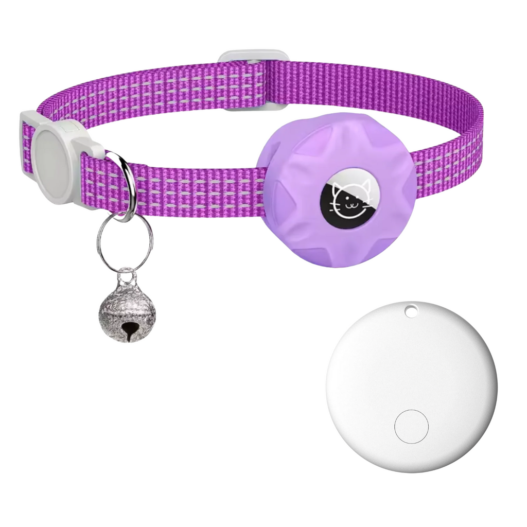 Smart Pet Tracker with Reflective Collar