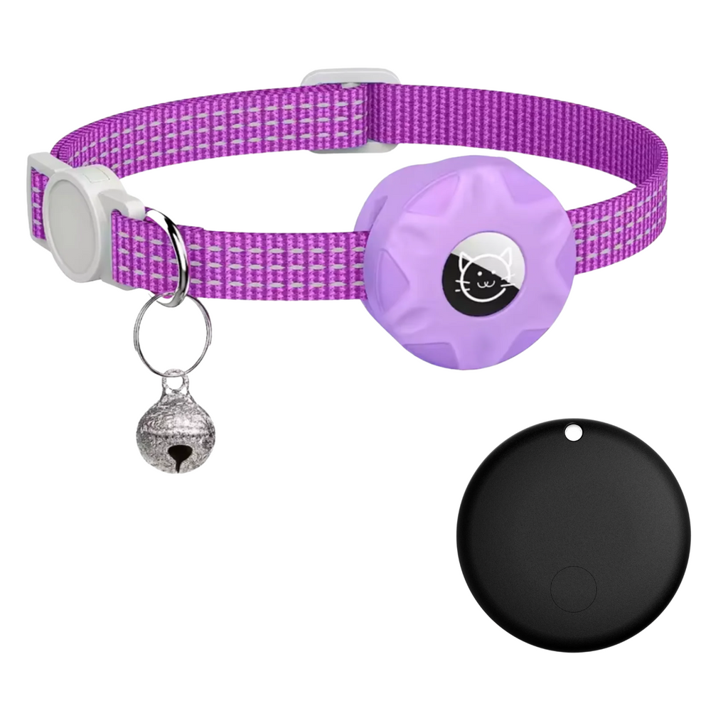 Smart Pet Tracker with Reflective Collar