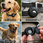 Smart Pet Tracker with Reflective Collar