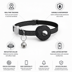 Smart Pet Tracker with Reflective Collar