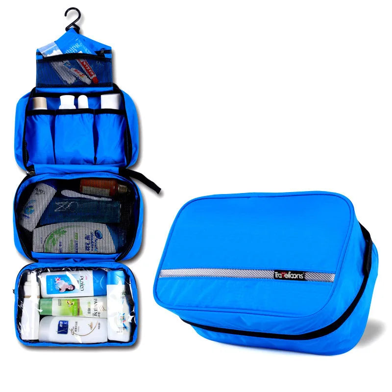 Toiletry Bag with Water-Repellent Exterior