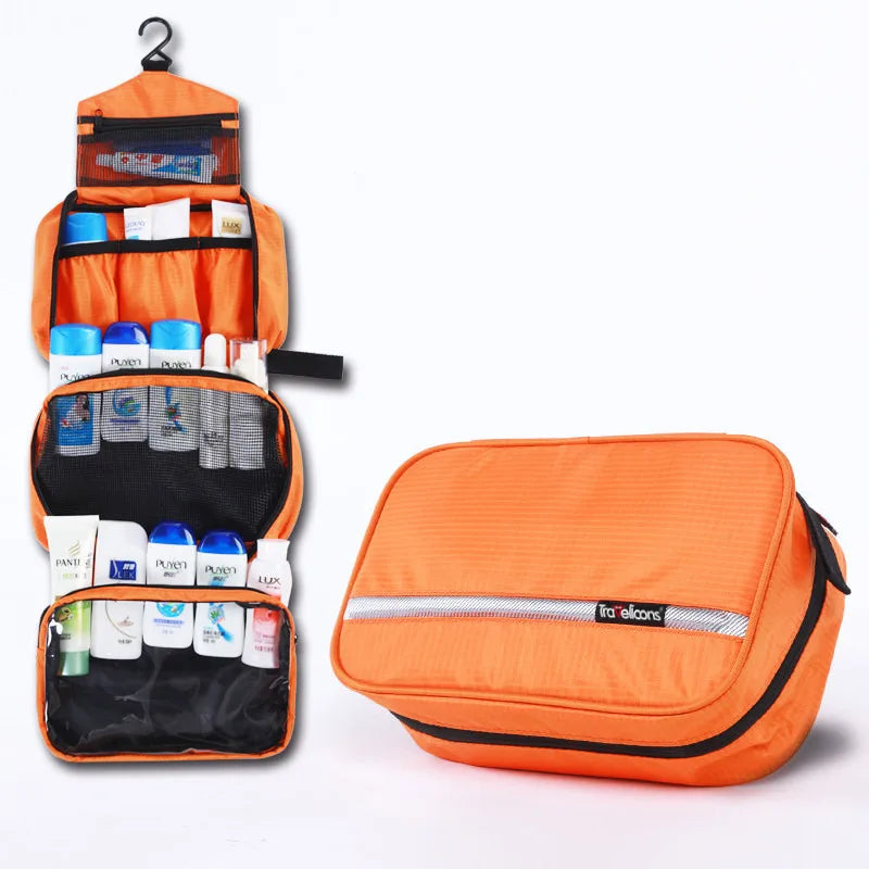 Toiletry Bag with Water-Repellent Exterior