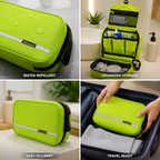Toiletry Bag with Water-Repellent Exterior