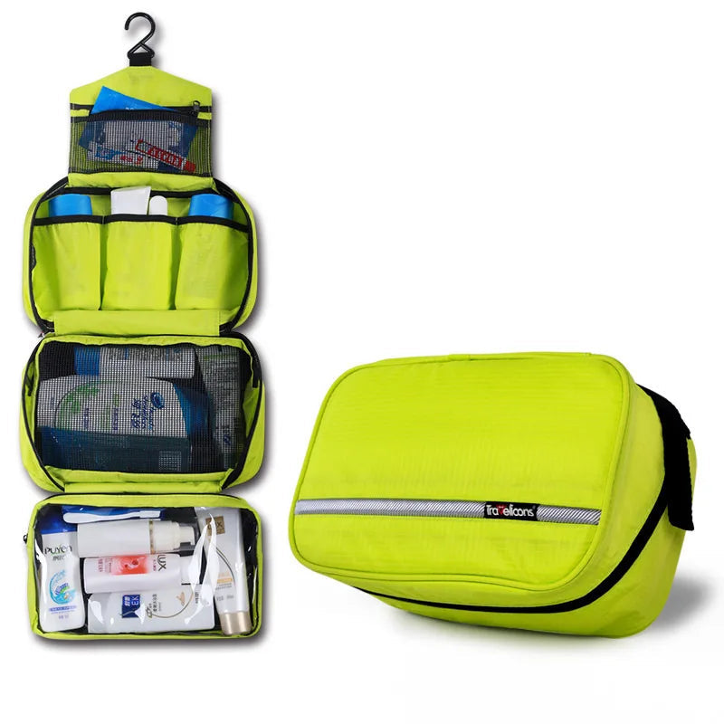 Toiletry Bag with Water-Repellent Exterior