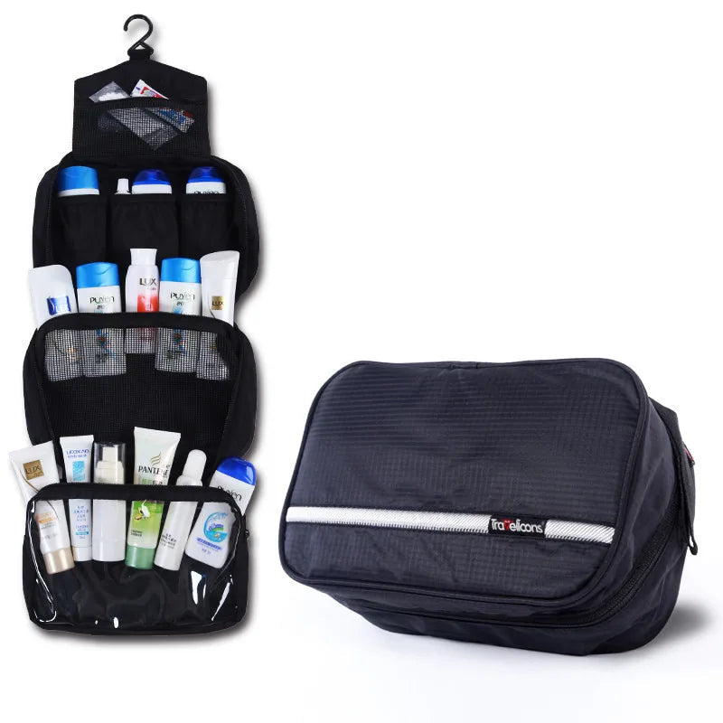 Toiletry Bag with Water-Repellent Exterior