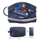 Toiletry Bag with Water-Repellent Oxford Fabric