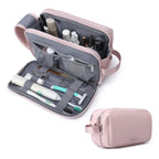 Toiletry Bag with Water-Repellent Oxford Fabric