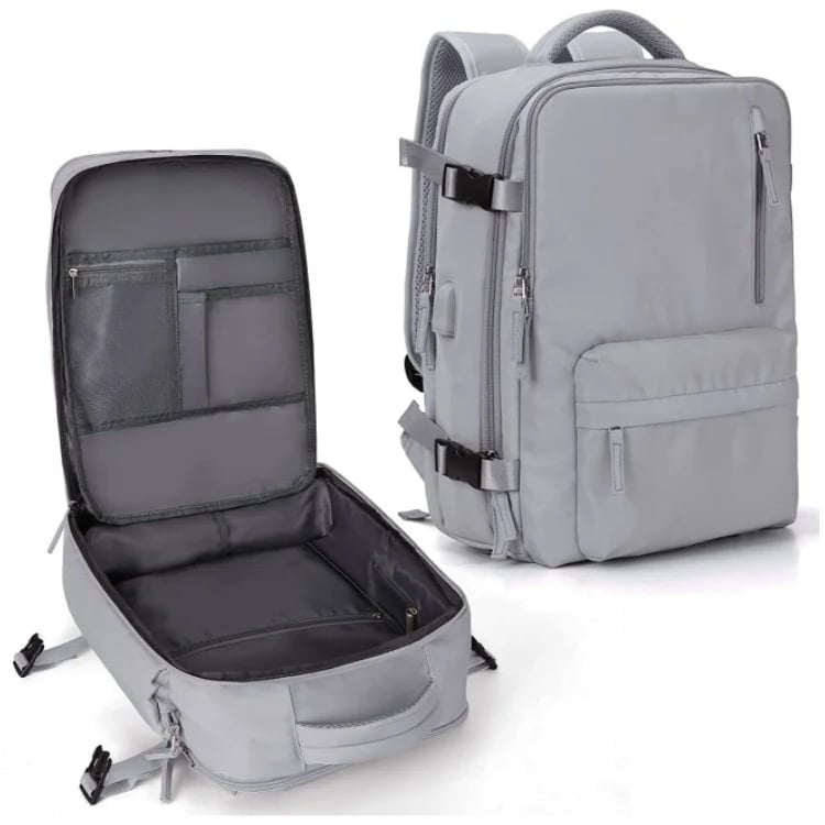 Travel Backpack with USB Charging Port