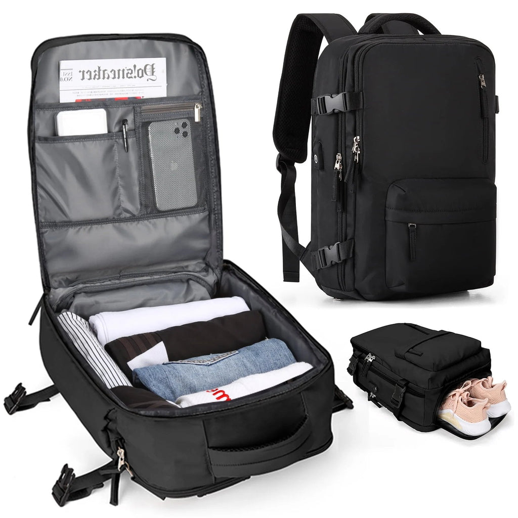 Travel Backpack with USB Charging Port
