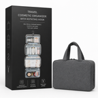 Travel Cosmetic Organizer Bag with Rotating Hook