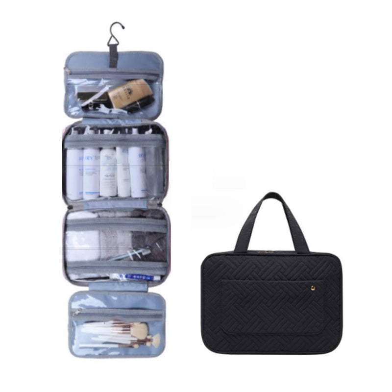 Travel Cosmetic Organizer Bag with Rotating Hook