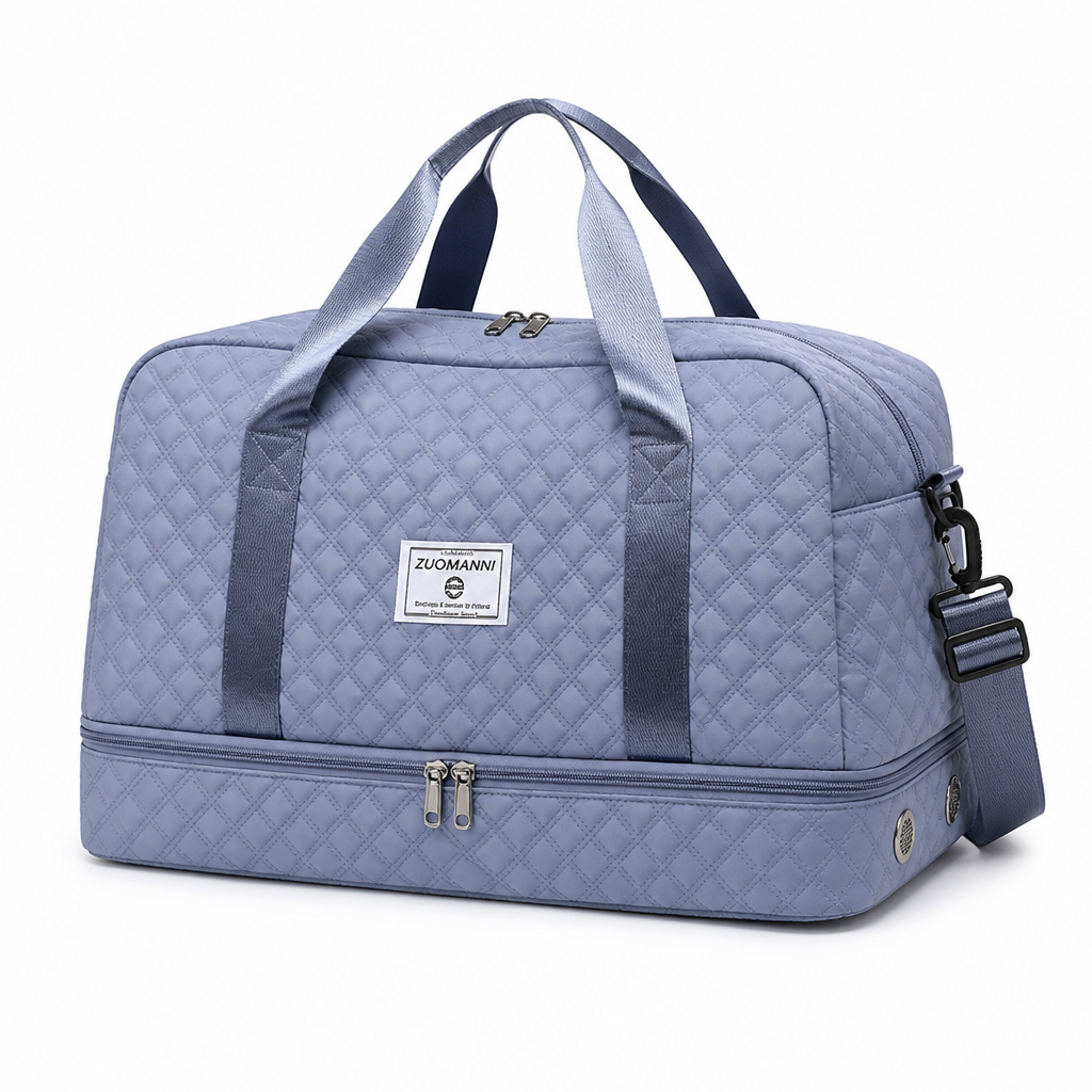 Travel Duffel Bag with Ventilated Shoe Compartment