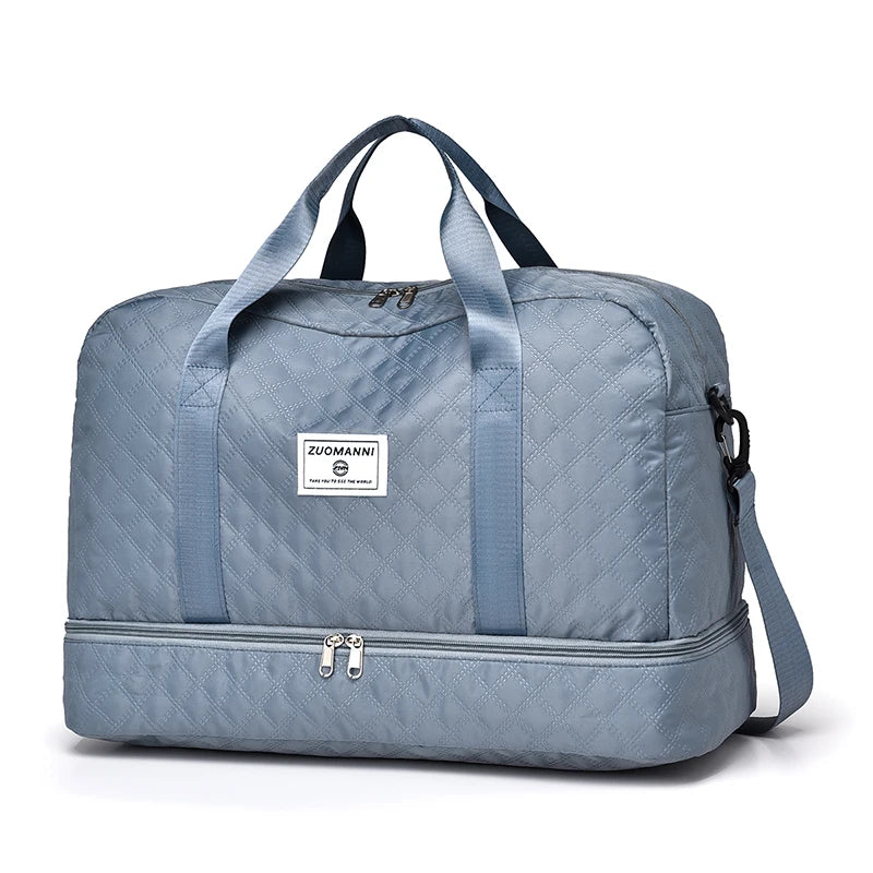 Travel Duffel Bag with Ventilated Shoe Compartment