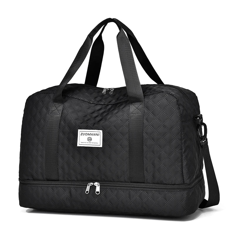 Travel Duffel Bag with Ventilated Shoe Compartment