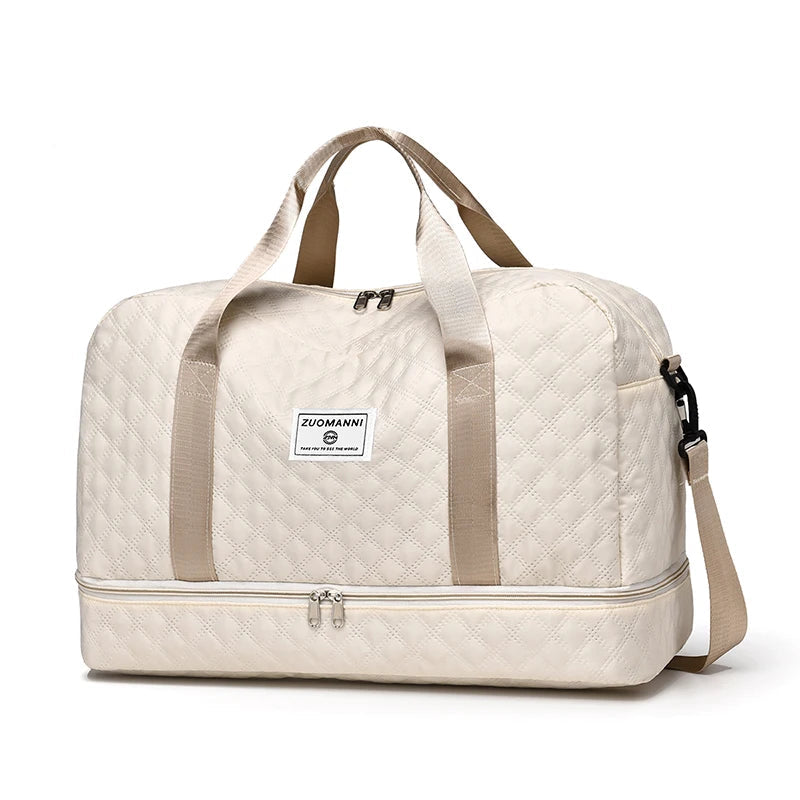 Travel Duffel Bag with Ventilated Shoe Compartment