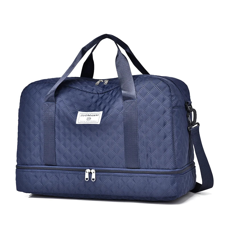 Travel Duffel Bag with Ventilated Shoe Compartment