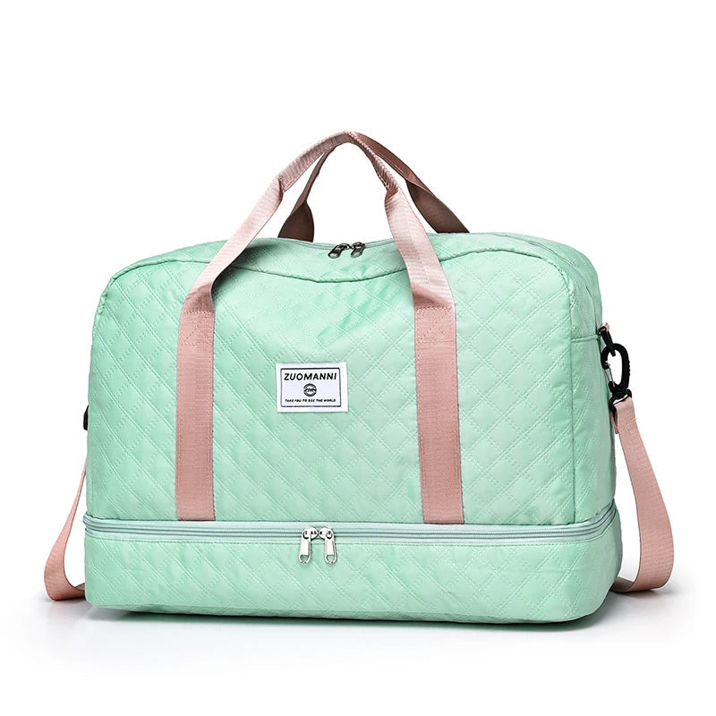 Travel Duffel Bag with Ventilated Shoe Compartment