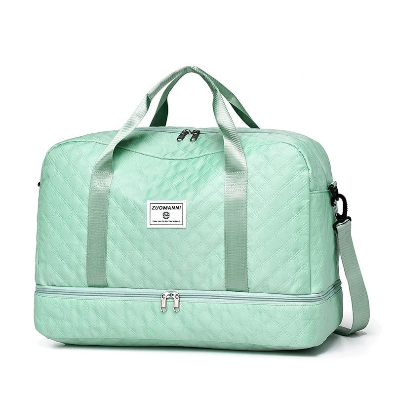 Travel Duffel Bag with Ventilated Shoe Compartment