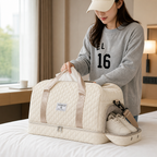 Travel Duffel Bag with Ventilated Shoe Compartment