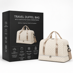 Travel Duffel Bag with Ventilated Shoe Compartment