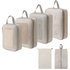 Travel Organizer with Transparent Mesh Cover