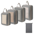 Travel Organizer with Transparent Mesh Cover