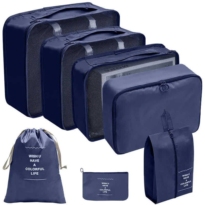 Travel Organizer with Zipper Closure