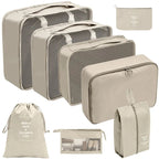 Travel Organizer with Zipper Closure