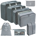 Travel Organizer with Zipper Closure