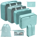 Travel Organizer with Zipper Closure