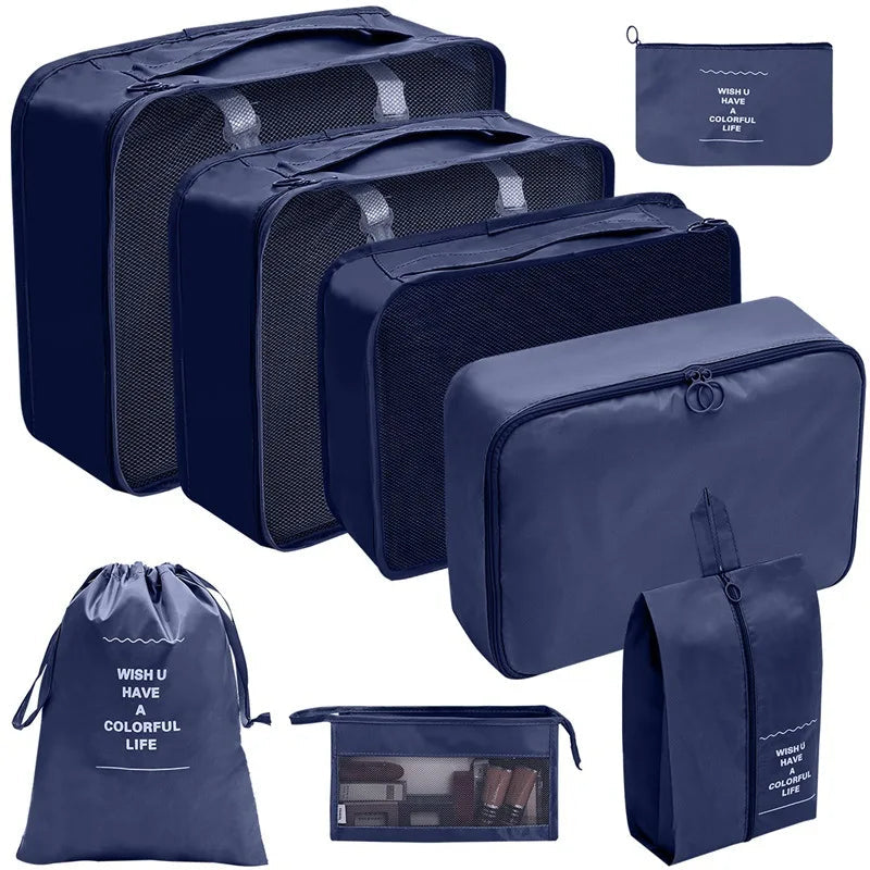 Travel Organizer with Zipper Closure