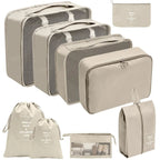 Travel Organizer with Zipper Closure