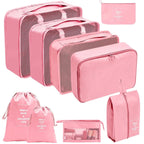Travel Organizer with Zipper Closure