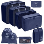 Travel Organizer with Zipper Closure