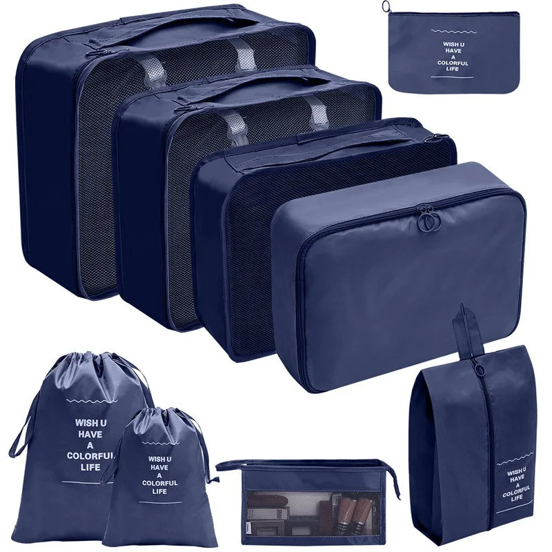 Travel Organizer with Zipper Closure
