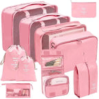 Travel Organizer with Zipper Closure