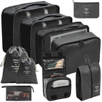 Travel Organizer with Zipper Closure