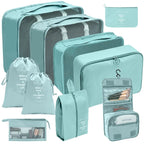 Travel Organizer with Zipper Closure